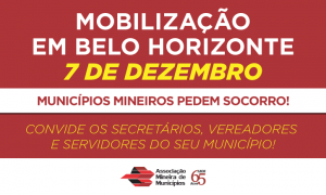 AMM convoca gestores mineiros para mobilização nesta quinta-feira e discute atrasos em repasses
