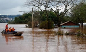 Forte temporal provoca danos em vários Municípios gaúchos