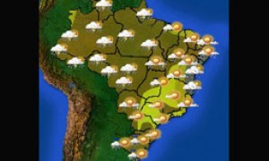 Calor acima da média no Centro-Sul e chuva forte no Norte do Brasil