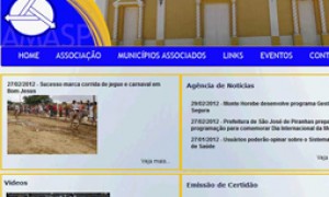 Site da Amasp deve promover informações entre gestores do sertão paraibano