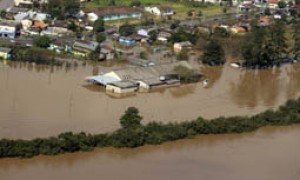 Cresce o número de pessoas afetadas pela chuva em Municípios do Sul