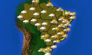 Meteorologia prevê chuva forte em grande parte do país