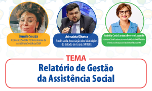 CNM orienta gestores sobre relatório de gestão da Assistência Social em Roda de Conhecimento