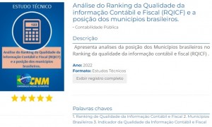 Estudo CNM: falta de pessoal qualificado e burocracia dificultam nota dos Municípios no ranking da STN