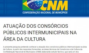 CNM realiza pesquisa sobre consórcios que atuam na área da Cultura; participe