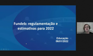 Fundeb: regulamentação e estimativas para 2022 são temas da Roda de Conhecimento; confira a transmissão