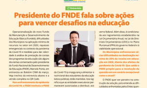 CNM divulga Nota Técnica sobre a entrevista do presidente do FNDE no Boletim CNM