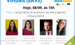 InovaJuntos: Lançamento do audiolivro da Nova Agenda Urbana (NAU)