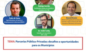 CNM promove na segunda-feira, 10, debate sobre Parcerias Público-Privadas