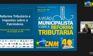 Visão municipalista sobre os tributos de patrimônio na reforma foi tema de plenária