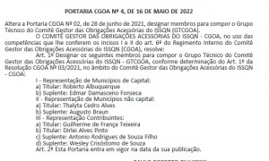 CGOA tem novos membros do Grupo Técnico designado em Diário Oficial da União