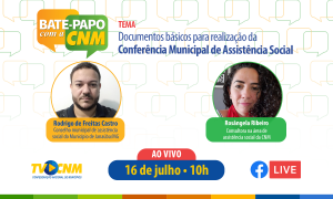 Bate-Papo apresenta passo a passo para a realização das Conferências Municipais em Assistência Social