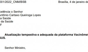 Ziulkoski solicita ao ministro da Saúde urgência na normalização de dados da Covid-19