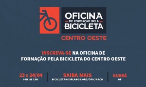 Gestores do Centro-Oeste podem participar oficina gratuita sobre bicicleta