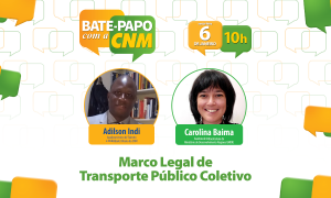 Marco Legal de Transporte Público Coletivo será tema do Bate-papo com a CNM