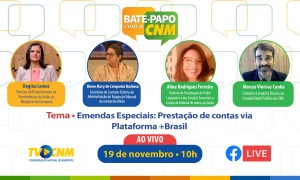 Bate-papo da CNM detalha como prestar contas de despesas com recursos de emendas especiais