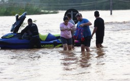 Municípios da região Sudeste do país estão sofrendo com as fortes chuvas